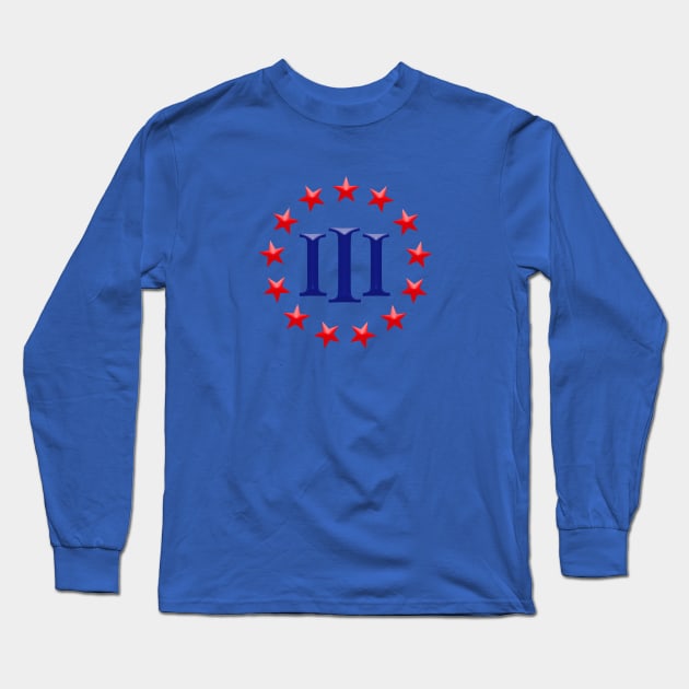 Support our US Military heritage Long Sleeve T-Shirt by DDGraphits